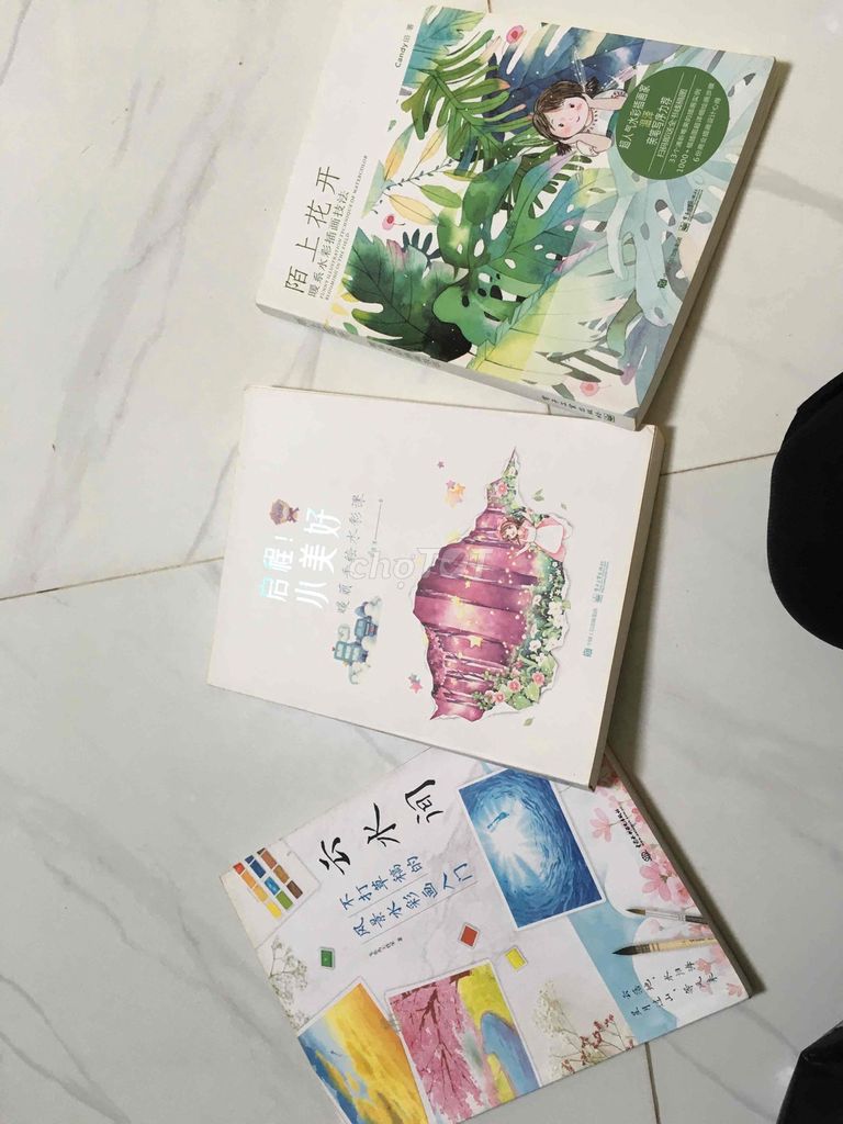 Sách hướng dẫn Vẽ màu nước. Mua bán Sách tại Thành phố Mỹ Tho Tiền Giang được đăng bởi Vũ hình 1