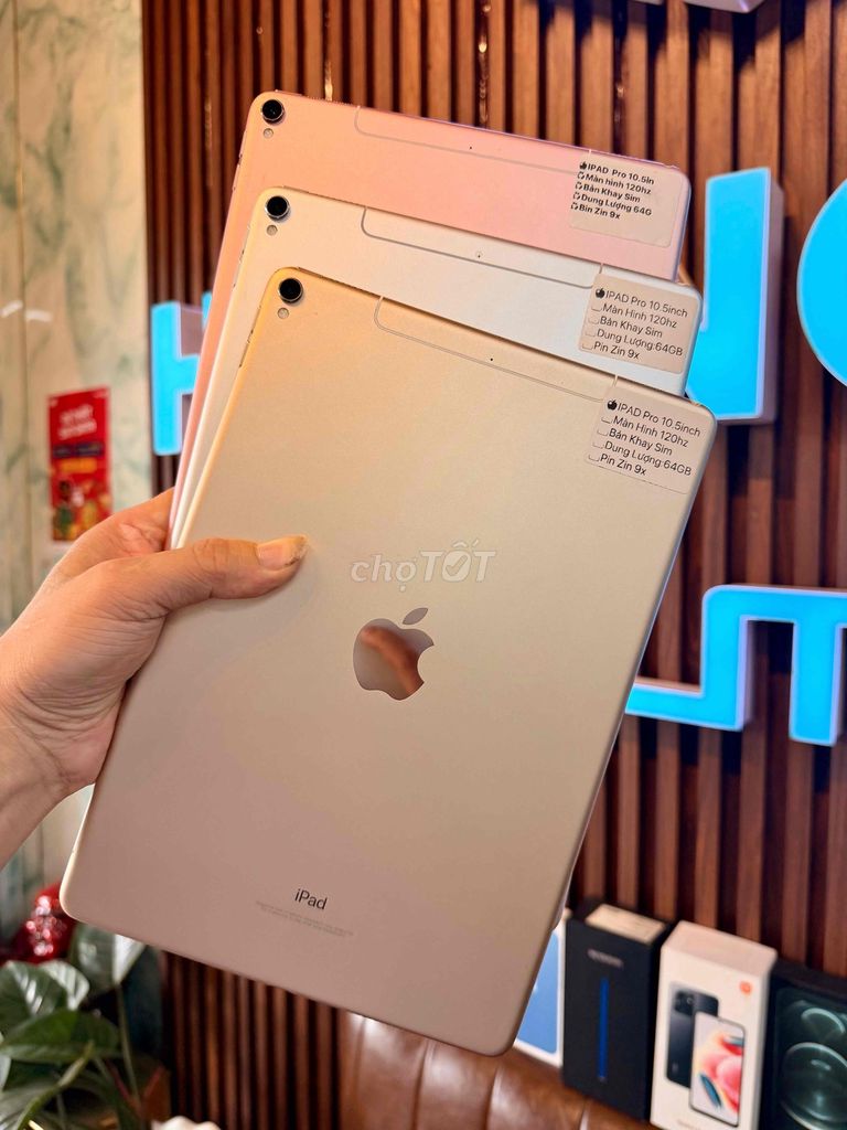 🍎IPAD PRO 10.5  / 64G Bản Wifi + 4G. Mua bán Máy tính bảng tại Thành phố Huế Thừa Thiên Huế được đăng bởi Hoàng Lộc Smartphone  hình 1