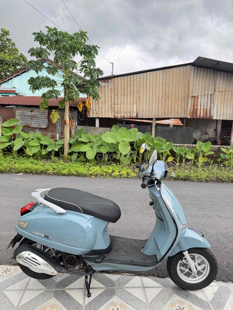 Vespa 50cc 2023 синий скутер