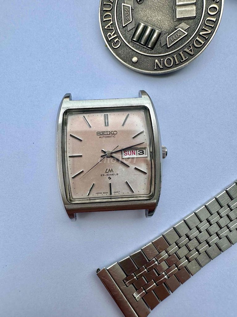 vintage Seiko LM Tank 33mm Stainless stell 1960. Mua bán Đồng hồ tại Quận Bình Tân Tp Hồ Chí Minh được đăng bởi Vintage Watch hình 1
