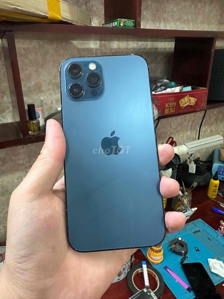 Apple iPhone 12 Pro Max 256GB Xanh. Mua bán Điện thoại tại Thành phố Yên Bái Yên Bái được đăng bởi 5G Mobile hình 1