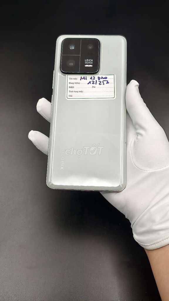 Xiaomi 13 Pro 12/256G rom qtế đẹp 99%. Mua bán Điện thoại tại Quận 6 Tp Hồ Chí Minh được đăng bởi Nhất Tín Mobile hình 1