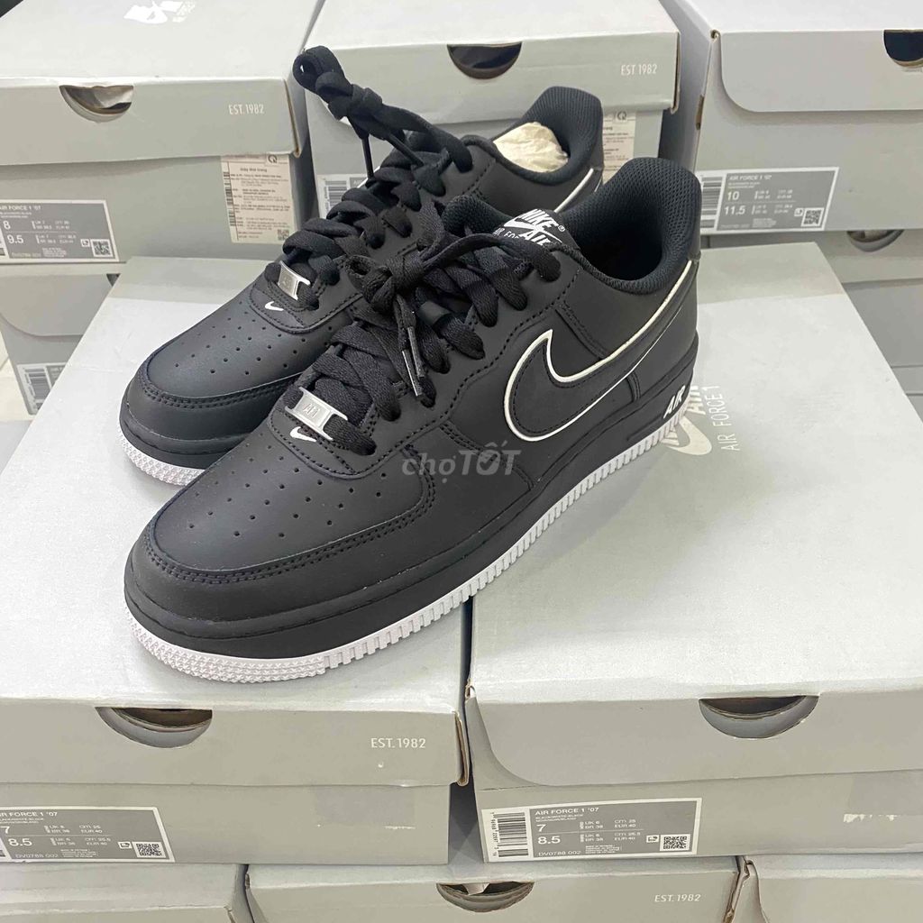 Giày Nike Air Force 1 Black New Full Box