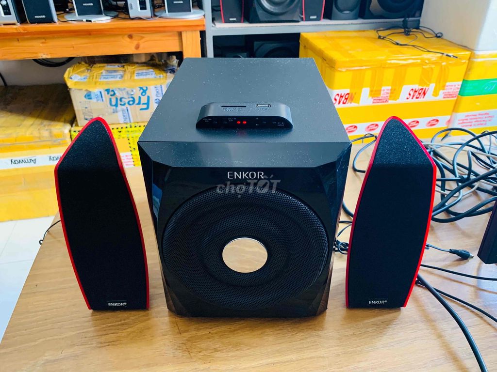 Loa vi tính ENKOR F200 Đen Đã sử dụng. Mua bán Tivi, Âm thanh tại Quận Ninh Kiều Cần Thơ được đăng bởi Tan Minh hình 1