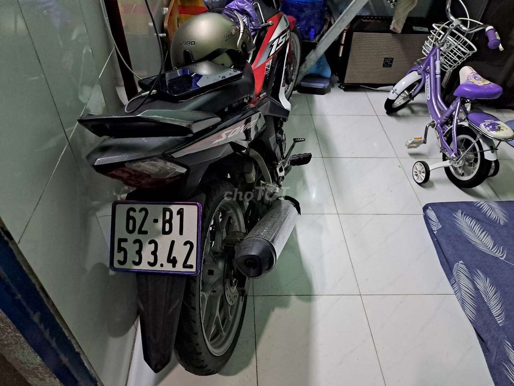 Honda Sonic 2019 Đỏ đen trắng. Mua bán Xe máy tại Huyện Hóc Môn Tp Hồ Chí Minh được đăng bởi Quan Vinh hình 2