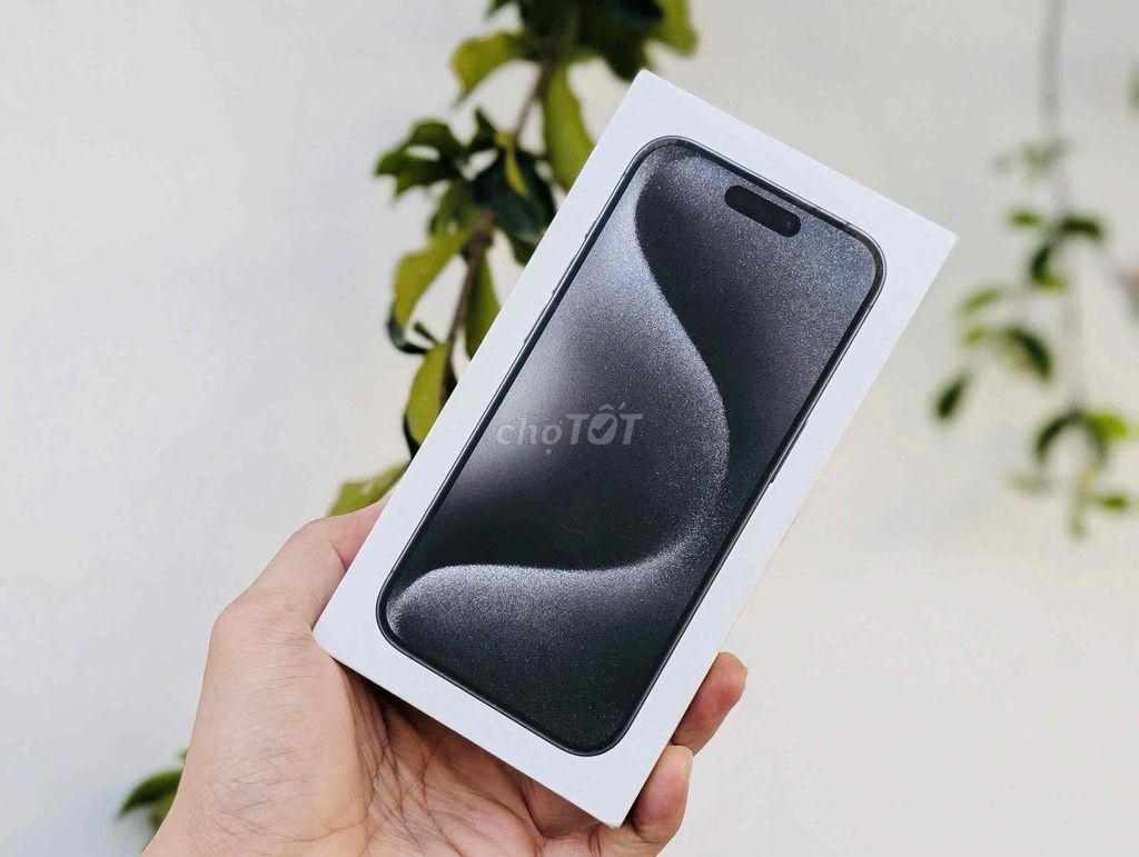 Iphone 15 Pro 256GB đen Newseal Mới 100% BH FPT