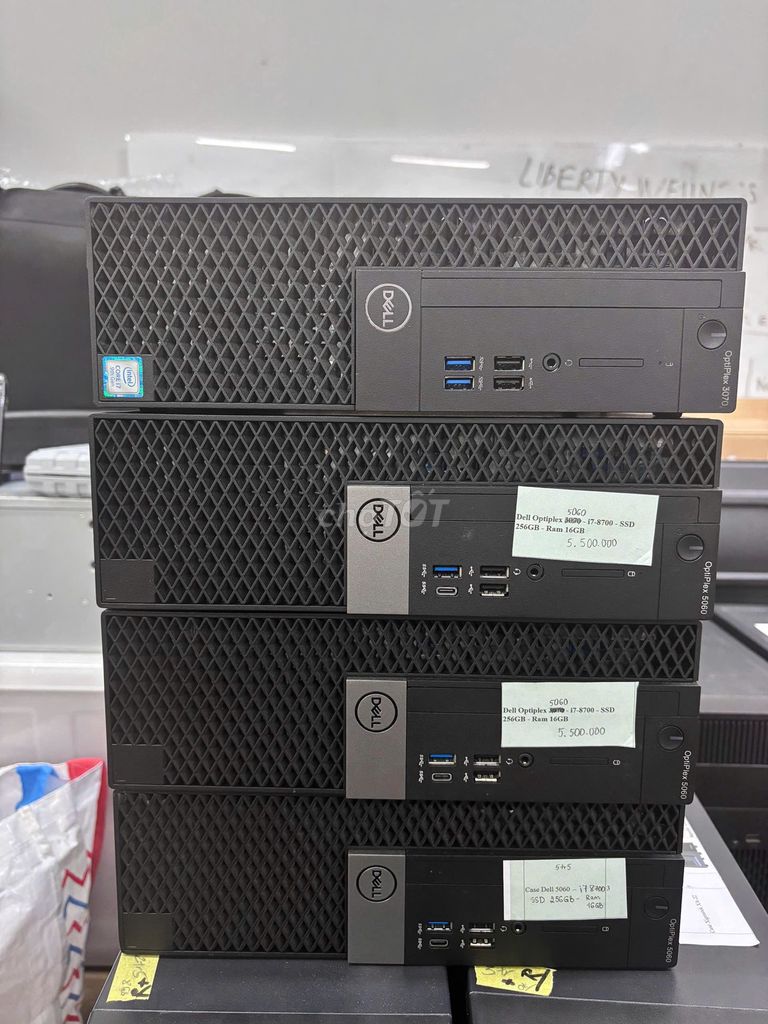 Dell Optiplex 3070-i7-8700-SSD 256-Ram 16-HDD 500. Mua bán Máy tính để bàn tại Thành phố Thủ Đức Tp Hồ Chí Minh được đăng bởi Trần Ngọc Hân hình 1