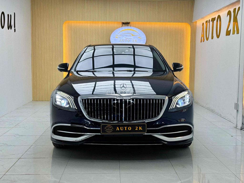 Mercedes S500 sx 2014 up Maybach Xanh/Kem full đồ. Mua bán Ô tô tại Thành phố Thủ Đức Tp Hồ Chí Minh được đăng bởi Võ Văn Kiệt hình 1