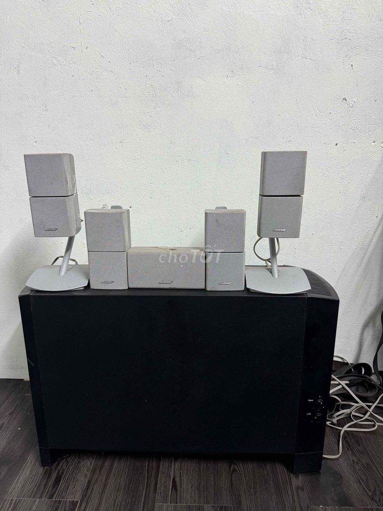 Hệ thống loa 5.1 Bose Đen, Xám nguyên zin. Mua bán Tivi, Âm thanh tại Quận Long Biên Hà Nội được đăng bởi Đào Hồng Nhật hình 1