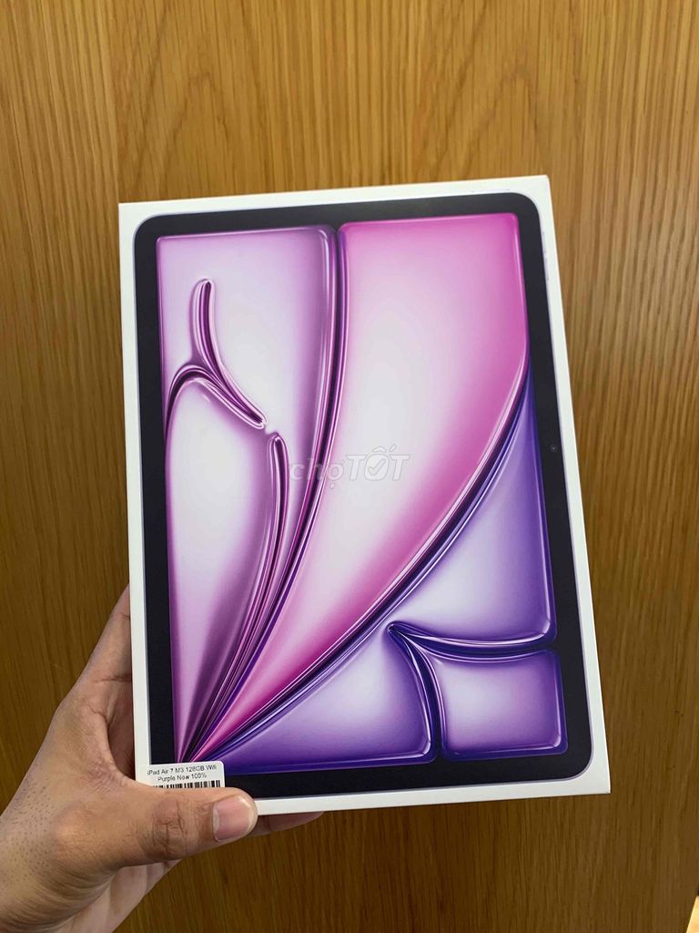 Apple iPad Air 11 M3 128GB Tím Mới. Mua bán Máy tính bảng tại Quận Ninh Kiều Cần Thơ được đăng bởi Minh Phát hình 1