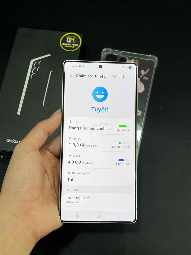 Samsung Galaxy S25 Ultra 256GB Vàng. Mua bán Điện thoại tại Quận Gò Vấp Tp Hồ Chí Minh được đăng bởi Quang Minh Mobile  hình 1