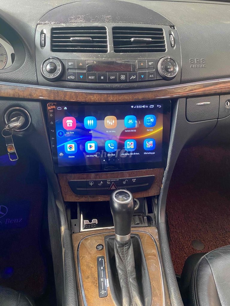 Mercedes-Benz E200K 2008 Đen. Mua bán Ô tô tại Huyện Hoài Đức Hà Nội được đăng bởi QHiệp hình 8