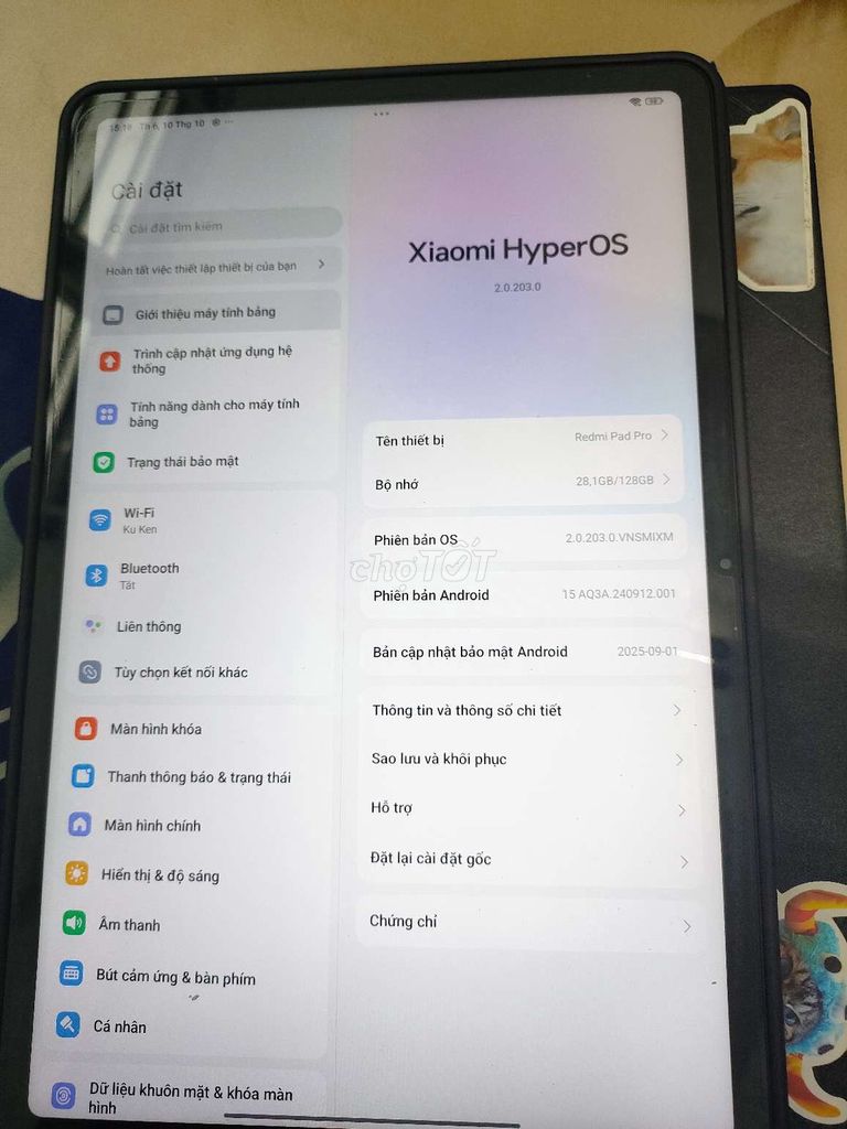 E có con Redmi Pad  này do k còn nhu cầu sử dụng. Mua bán Máy tính bảng tại Quận Cái Răng Cần Thơ được đăng bởi Hiệp hình 1