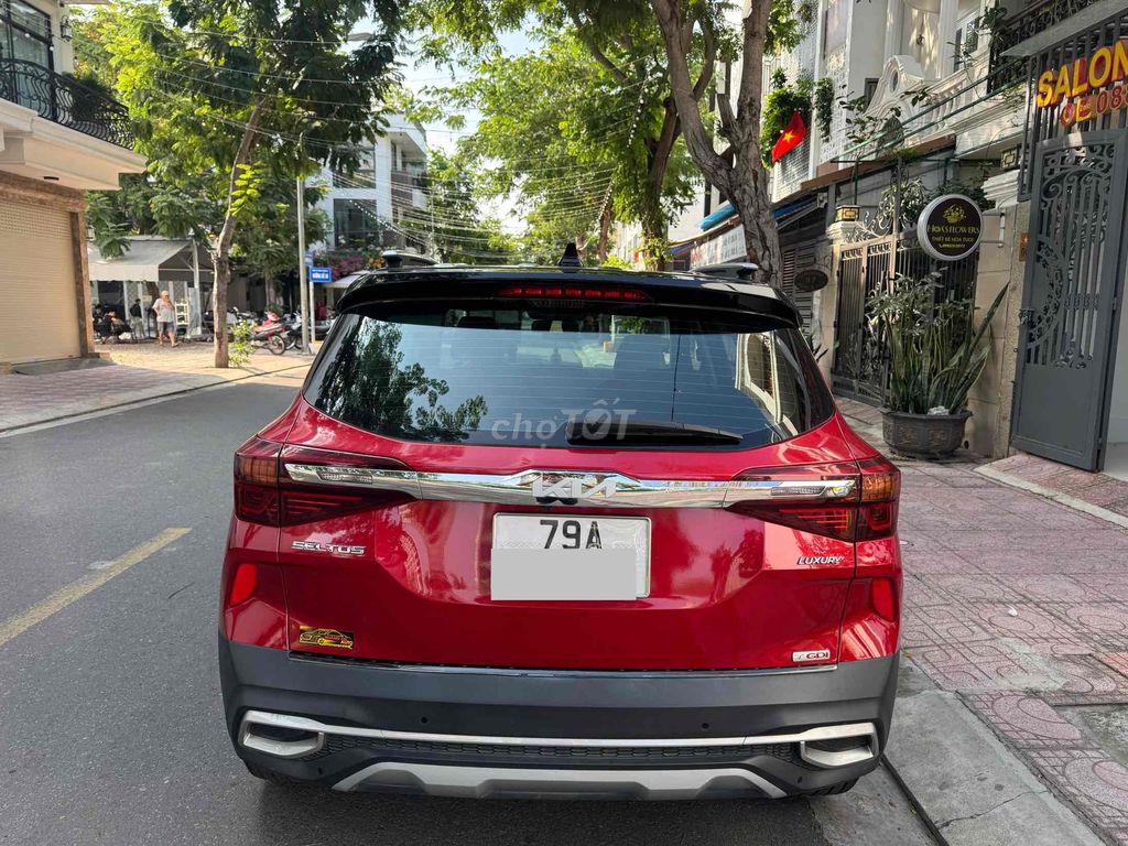 Kia Seltos 2021 mẫu mới Luxury 1.4 AT - 31100 km. Mua bán Ô tô tại Huyện Gia Lâm Hà Nội được đăng bởi Anh Hải hình 4