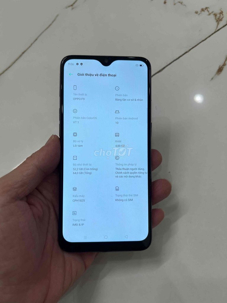 Bán Oppo F9 Ram4/64 zin xấu. Mua bán Điện thoại tại Quận Hà Đông Hà Nội được đăng bởi Mạnh Mobile hình 1