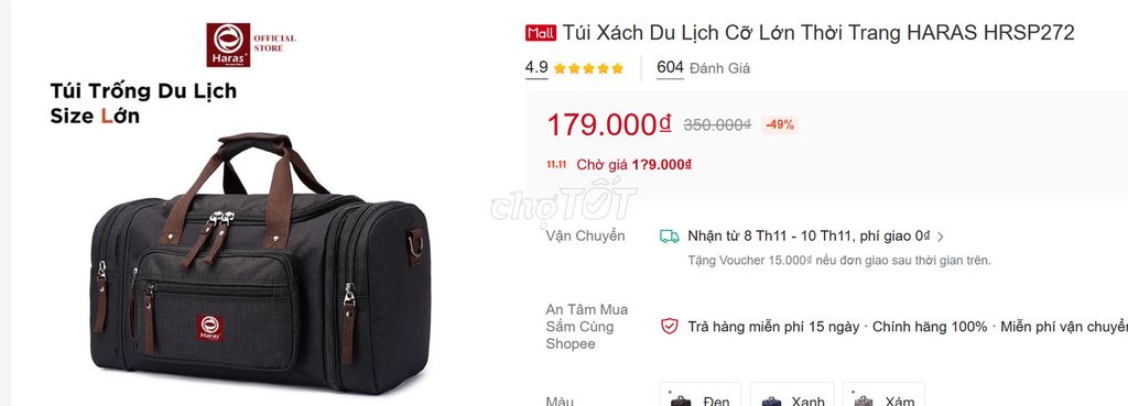 THANH LÝ TÚI XÁCH DU LỊCH. Mua bán Túi xách tại Thành phố Thủ Đức Tp Hồ Chí Minh được đăng bởi Hạ Nguyễn hình 1