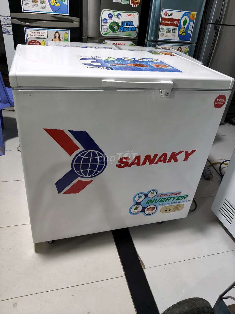Tủ đông Sanaky 240L Trắng. Mua bán Tủ lạnh tại Huyện Hóc Môn Tp Hồ Chí Minh được đăng bởi long hình 1