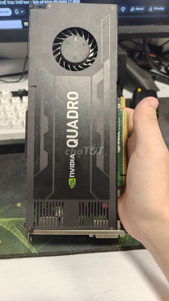 Card quadro k4200 4gbd5 chuyên độ họa. Mua bán Linh kiện (RAM, Card...) tại Quận Bình Thạnh Tp Hồ Chí Minh được đăng bởi DUY hình 1