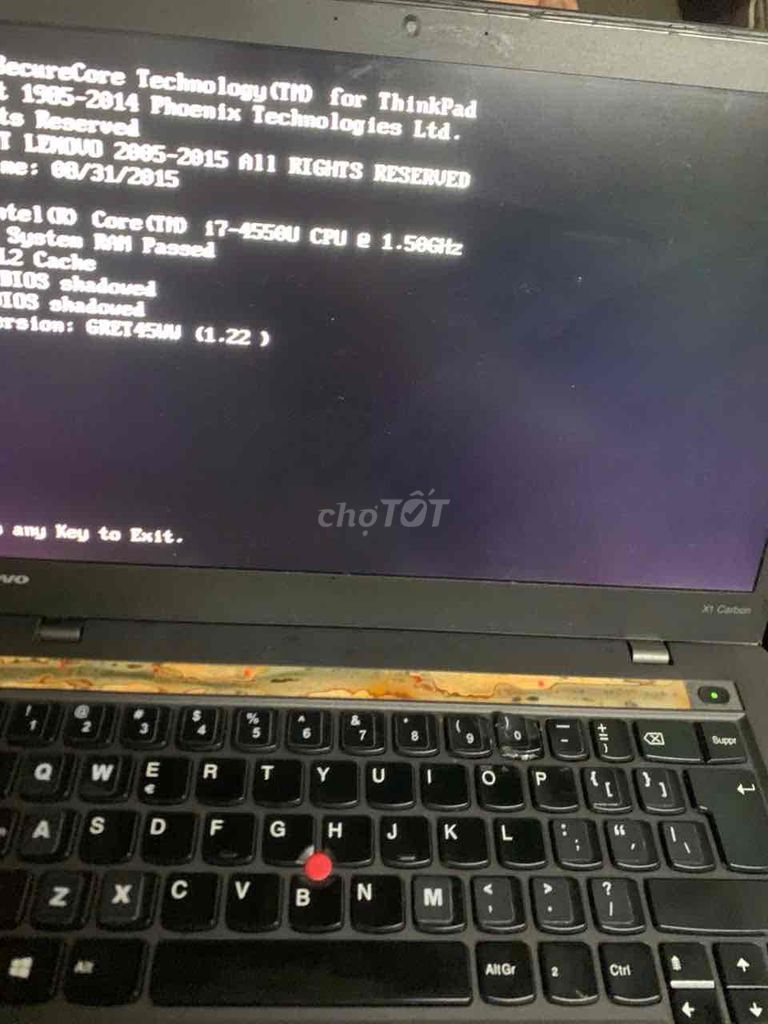 Lenovo ThinkPad X1 Carbon i7 Gen 4 8GB Đen. Mua bán Laptop tại Thành phố Thủ Đức Tp Hồ Chí Minh được đăng bởi linh kiên pc  hình 1