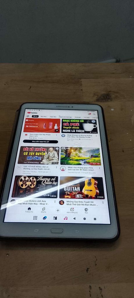 Samsung Galaxy Tab A 10 inch Trắng. Mua bán Máy tính bảng tại Huyện Đức Hòa Long An được đăng bởi Anh hình 1