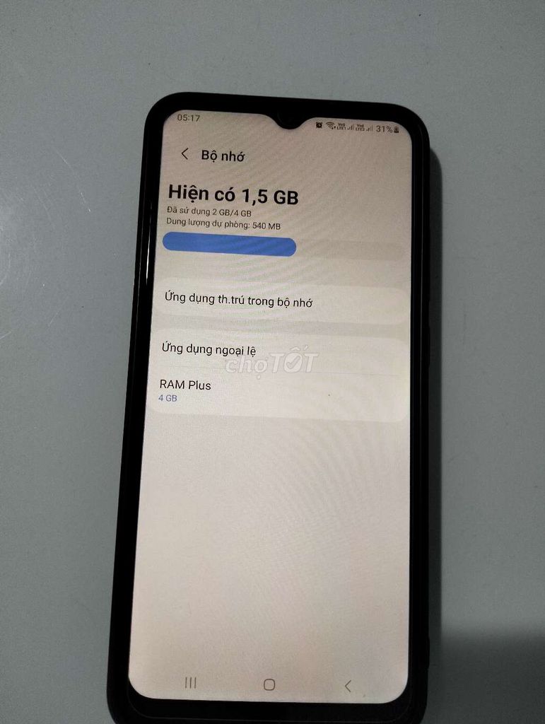 Samsung A03 64GB có đổi. Mua bán Điện thoại tại Thành phố Bạc Liêu Bạc Liêu được đăng bởi minh hình 1