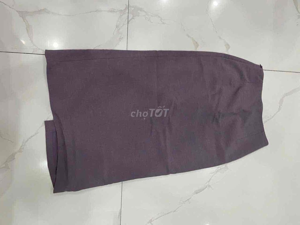 Chân váy dài Nữ Tím Thanh lịch. Mua bán Quần áo tại Quận Kiến An Hải Phòng được đăng bởi huong nguyen hình 1