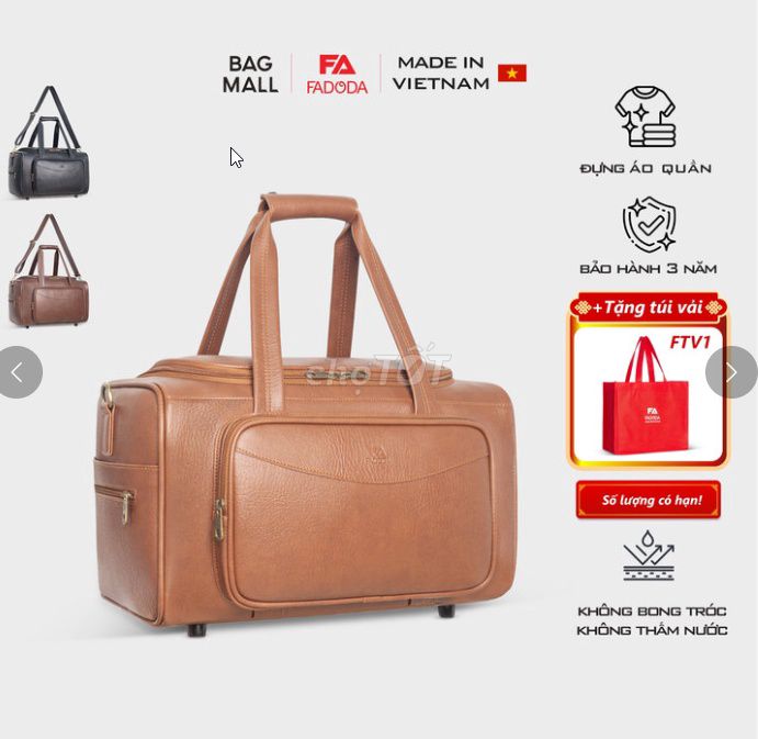 TÚI DU LỊCH ĐA NĂNG CAO CẤP FTR2 - FADODA. Mua bán Túi xách tại Quận 1 Tp Hồ Chí Minh được đăng bởi Siêu thị Anh Tú 68   hình 1