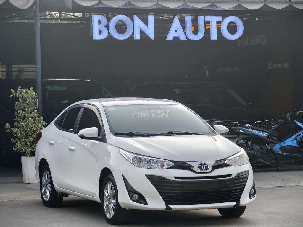 БЕЛЫЙ АВТОМАТИЧЕСКИЙ НОМЕР TOYOTA VIOS 2019
