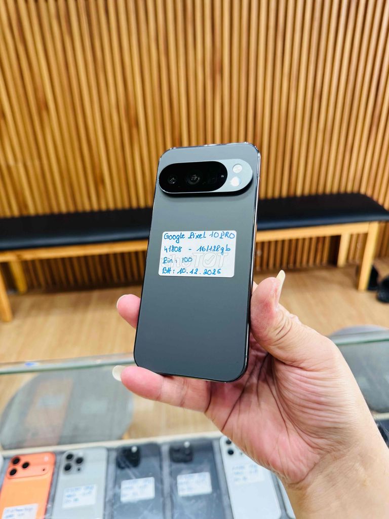 Google Pixel 10 Pro 128 Đen Pin 100 BH 10/12/2026. Mua bán Điện thoại tại Quận 10 Tp Hồ Chí Minh được đăng bởi Phi Đăng Sơn Store hình 1