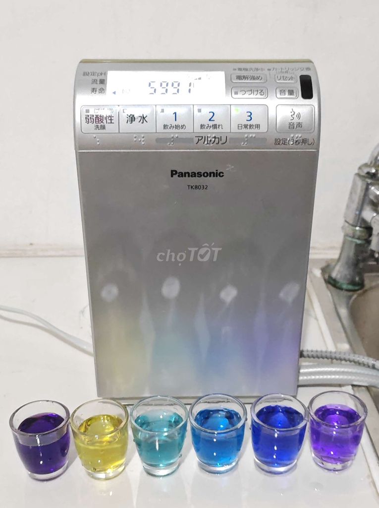 Máy lọc nước Panasonic TK8032 Nhật Bản cũ. Mua bán Bếp, lò, đồ điện nhà bếp tại Quận Bình Thạnh Tp Hồ Chí Minh được đăng bởi Máy lọc nước điện giải ion kiềm Lam Hồng hình 1