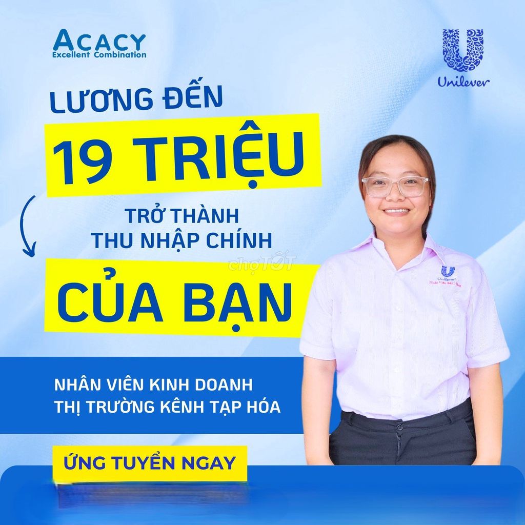 Tuyển dụng nhân viên tiếp thị hãng Unilever