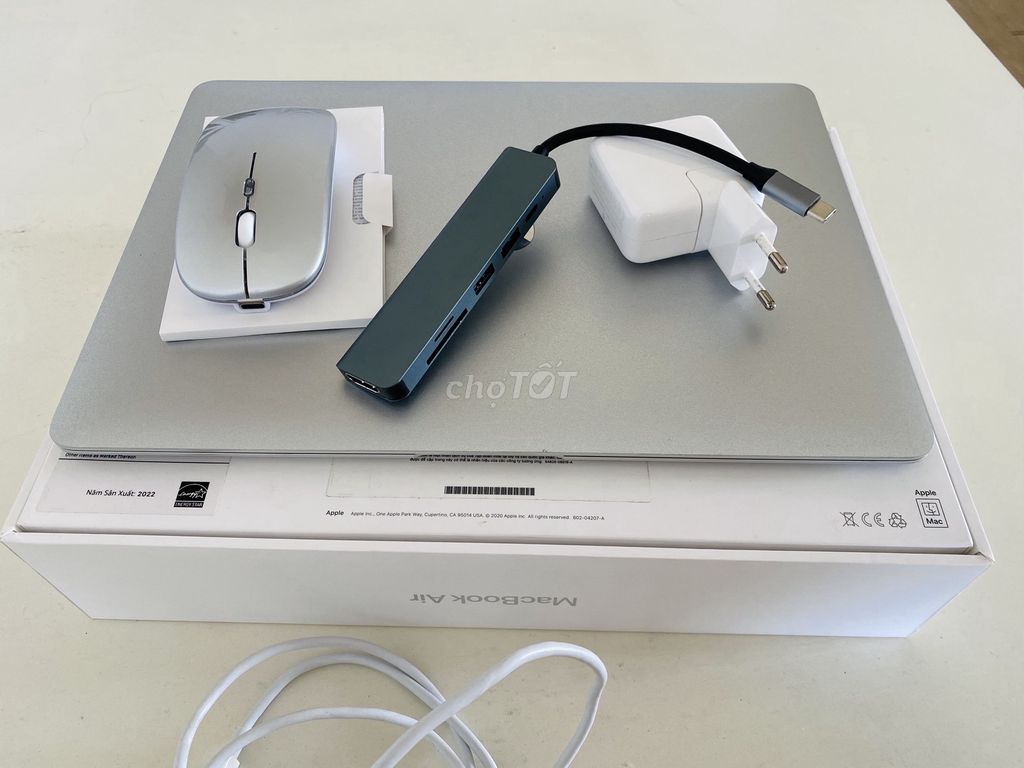 Apple Macbook Air M1 8GB/256GB full box và pk. Mua bán Laptop tại Quận Bình Tân Tp Hồ Chí Minh được đăng bởi Công Minh hình 1