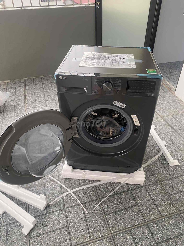 Máy giặt LG ThinQ 9kg màu đen. Mua bán Máy giặt tại Huyện Bình Chánh Tp Hồ Chí Minh được đăng bởi Lê Hiếu Điện Máy Trả Góp hình 1