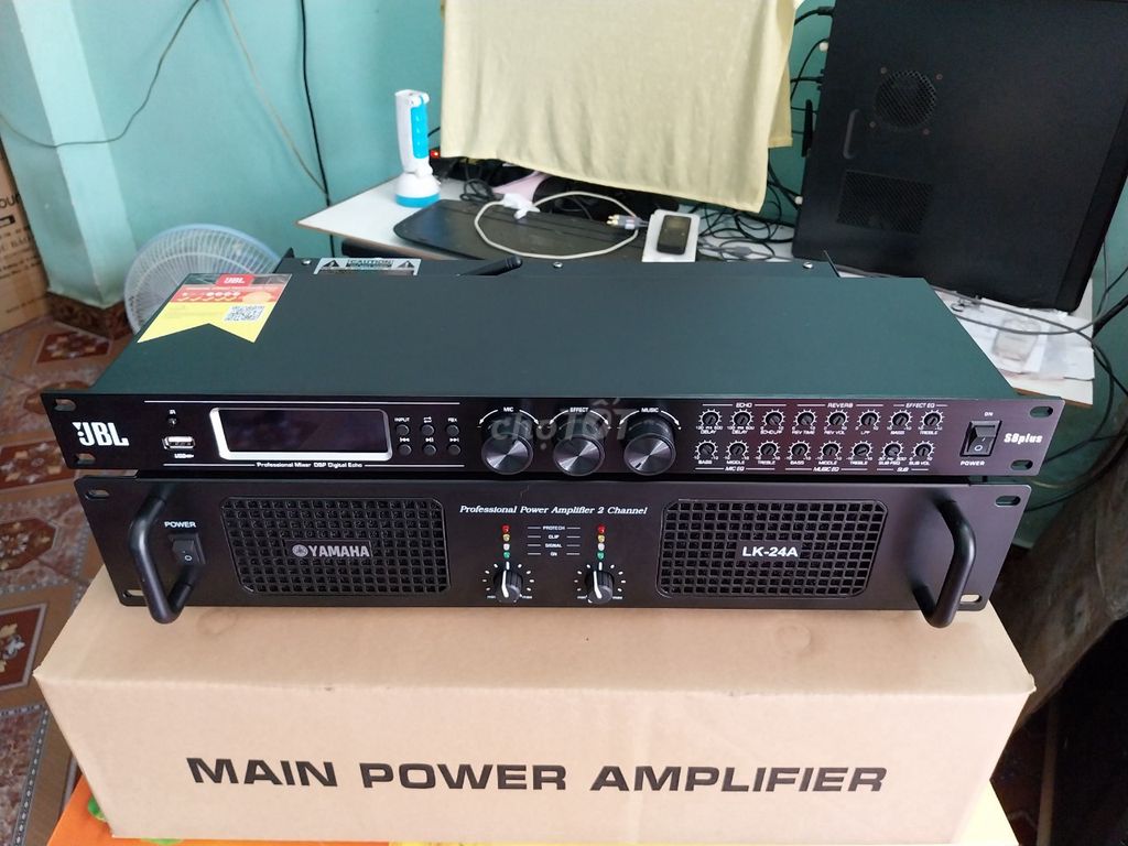 Combo vang cơ lai số và main đẩy 24 sò(mới 100%). Mua bán Tivi, Âm thanh tại Huyện Hóc Môn Tp Hồ Chí Minh được đăng bởi Âm thanh Hóc Môn hình 3