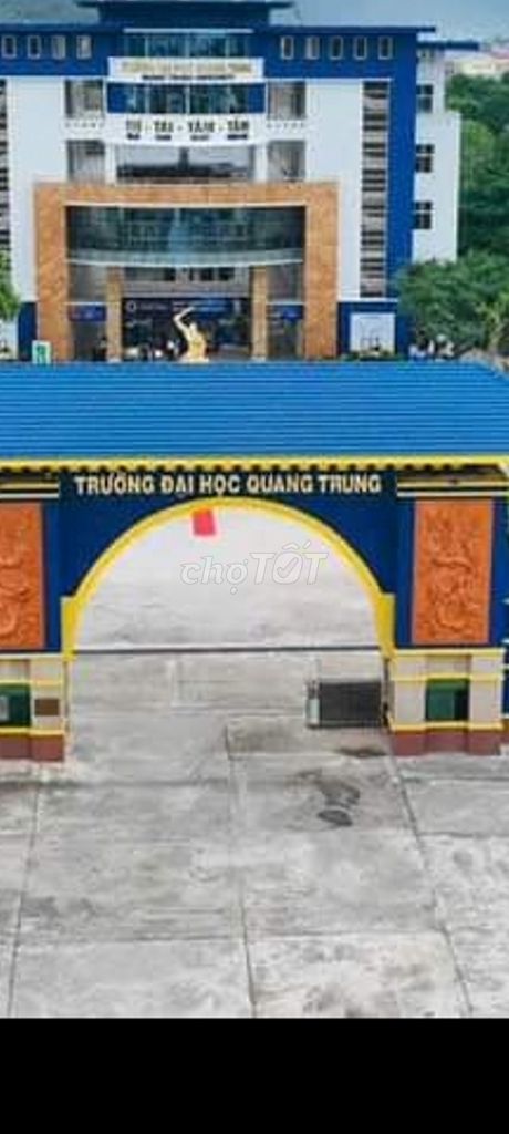 Bán lô đất mặt tiền khu Đại học Quang Trung Quỵ Nhơn giá 1,6 tỉ