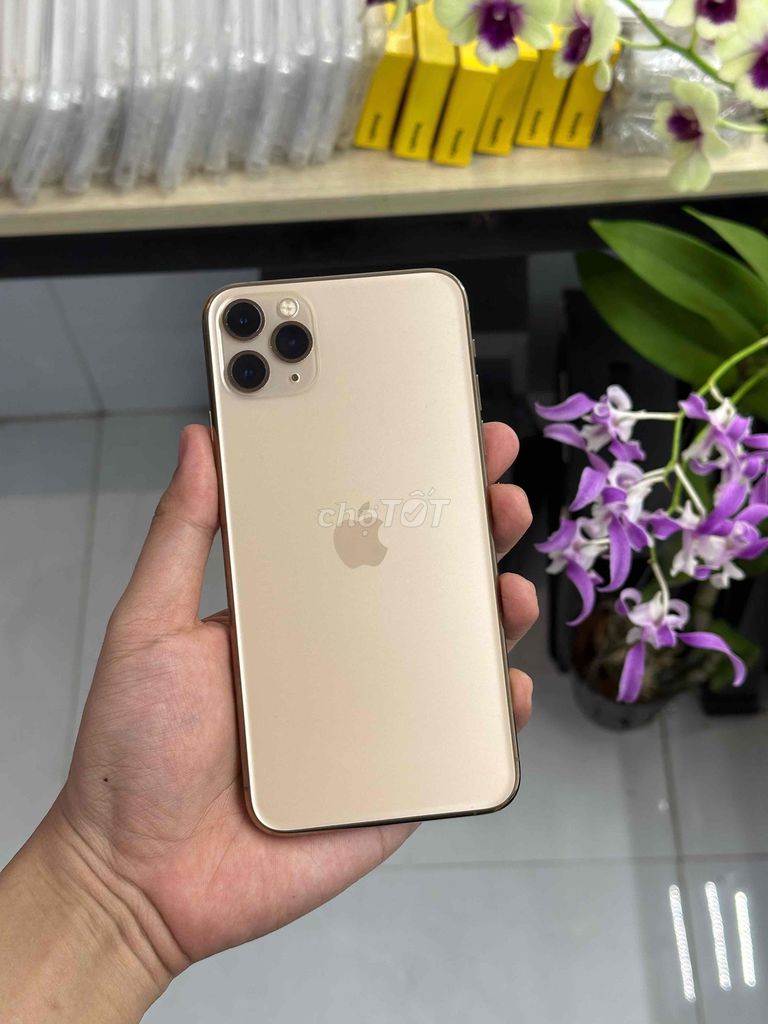 📱 iPhone 11 ProMax 64GB Gold,nguyên rin nguyên cây