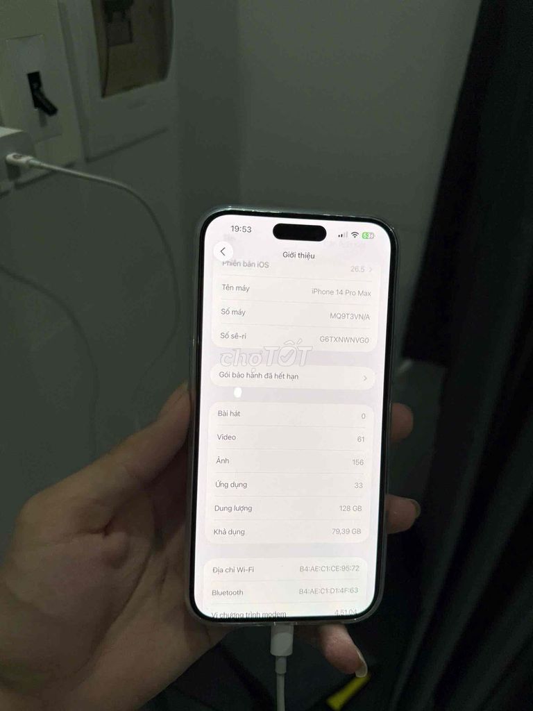 Apple iPhone 14 Pro Max 128GB Quốc tế Đã độ vỏ. Mua bán Điện thoại tại Huyện Phú Hòa Phú Yên được đăng bởi Anh Kiệt hình 1