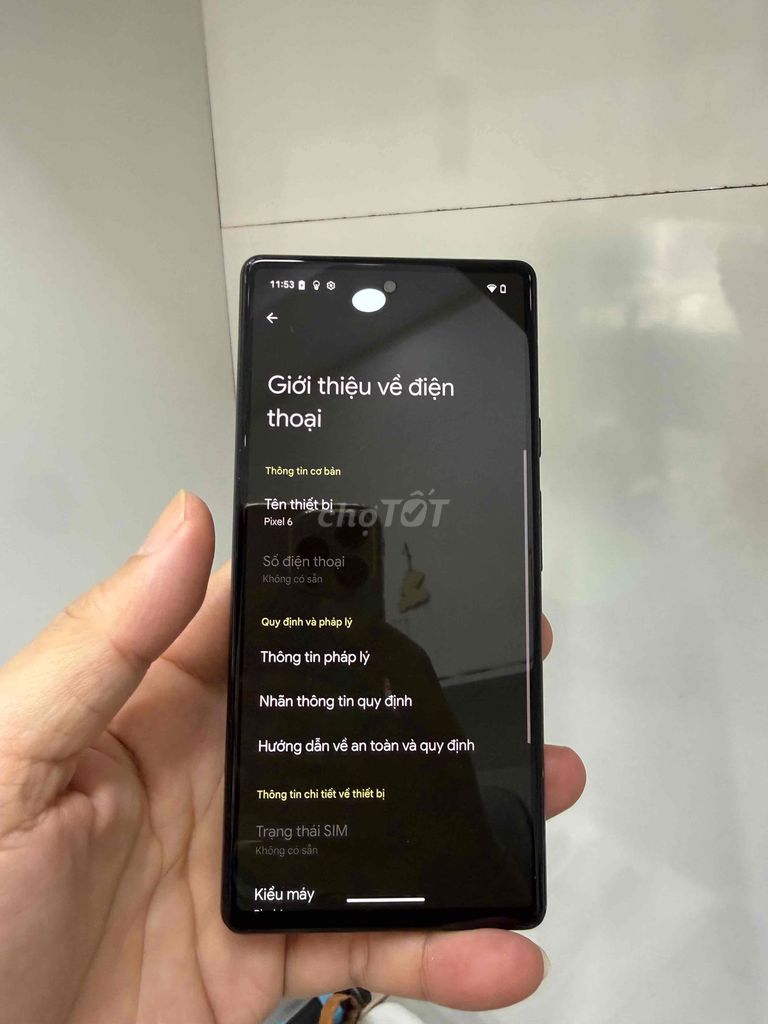 Google Pixel 6 256GB Trắng. Mua bán Điện thoại tại Quận Phú Nhuận Tp Hồ Chí Minh được đăng bởi hoang anh 255 hình 1