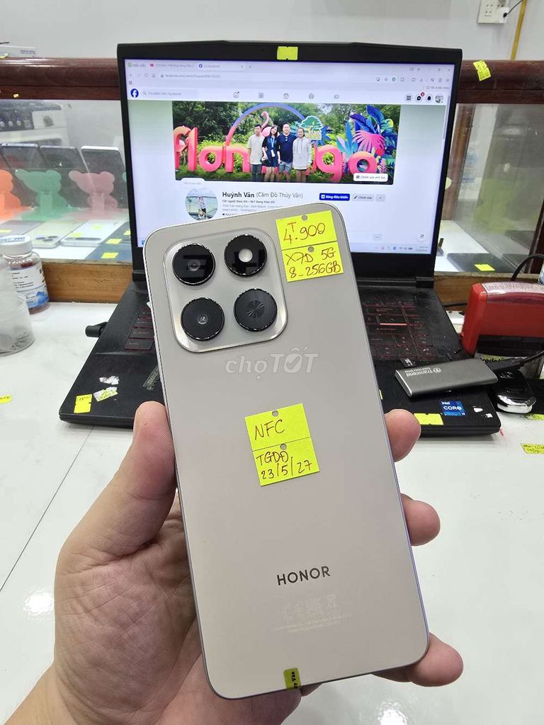 Honor X7D 5G 256GB Bạc Đã dùng. Mua bán Điện thoại tại Thành phố Long Xuyên An Giang được đăng bởi Facebook Cầm Đồ Thúy Vân hình 1