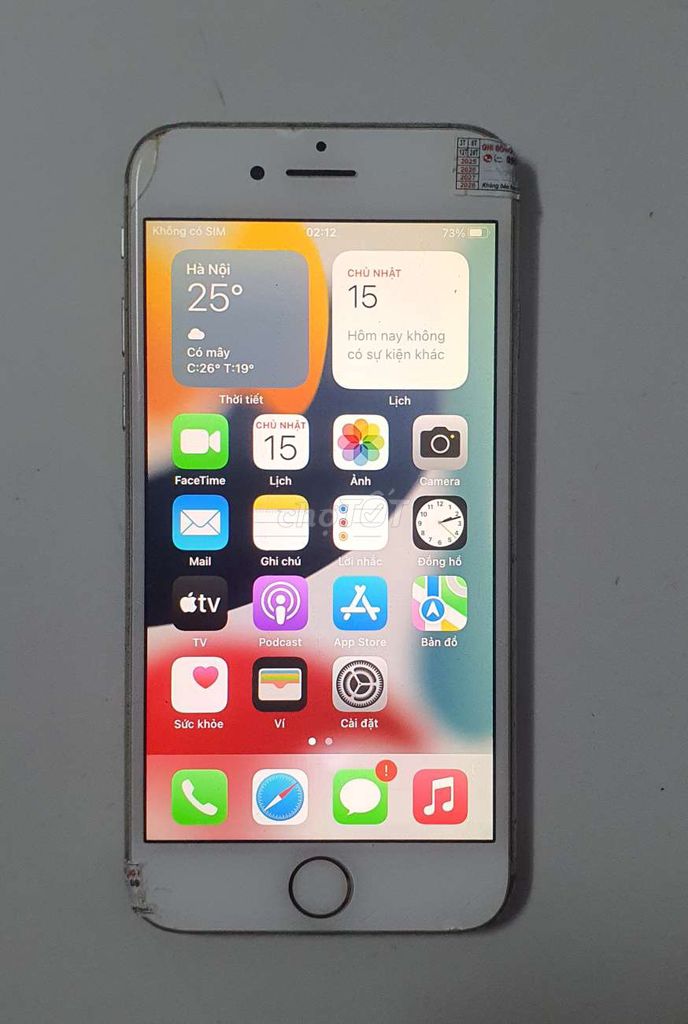 Apple iPhone 7 128GB Bạc Đã sử dụng. Mua bán Điện thoại tại Huyện Hóc Môn Tp Hồ Chí Minh được đăng bởi NGUYÊN VĂN GHI hình 1