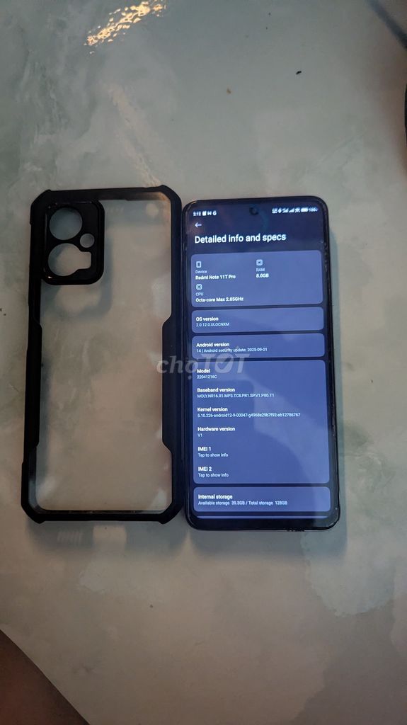 Redmi Note 11T Pro 128/8 dimensity 8100 mượt mát. Mua bán Điện thoại tại Thành phố Biên Hòa Đồng Nai được đăng bởi Thanh hà hình 1