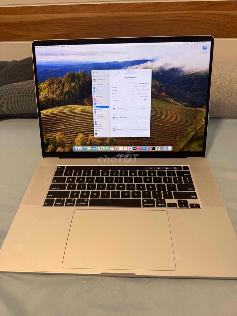 Apple MacBook Pro i7 16GB/500GB SSD 16 inch 2019. Mua bán Laptop tại Huyện Văn Giang Hưng Yên được đăng bởi Hoàng Minh Tân hình 1