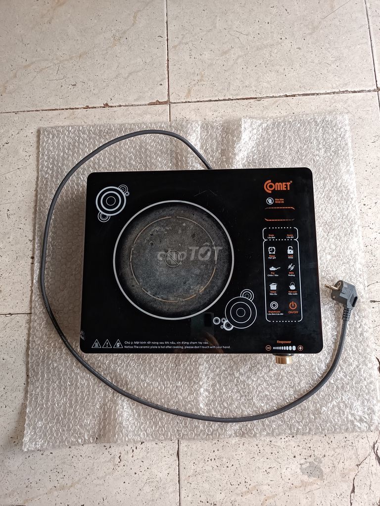 Bếp hồng ngoại Comet CM5559 như hình, giá 300k. Mua bán Bếp, lò, đồ điện nhà bếp tại Thị xã Điện Bàn Quảng Nam được đăng bởi Ket ban face zalo qua sdt hình 1