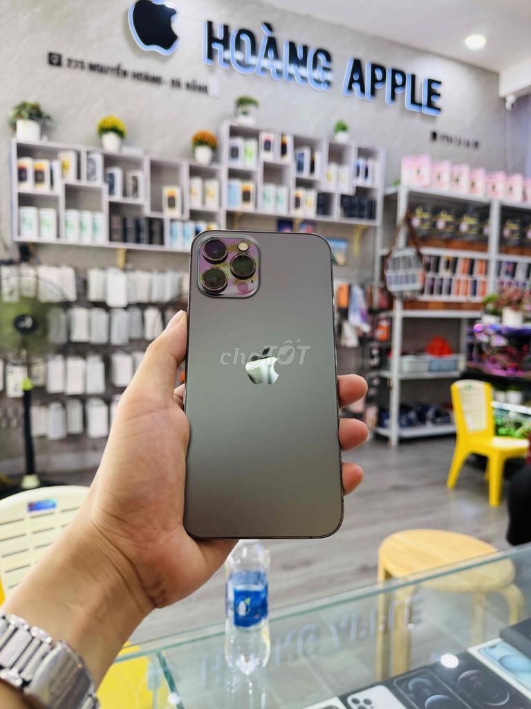 Apple iPhone 12 Pro Max 128GB zin áp 100%. Mua bán Điện thoại tại Quận Hải Châu Đà Nẵng được đăng bởi Hoàng Táo 273 Nguyễn Hoàng hình 1