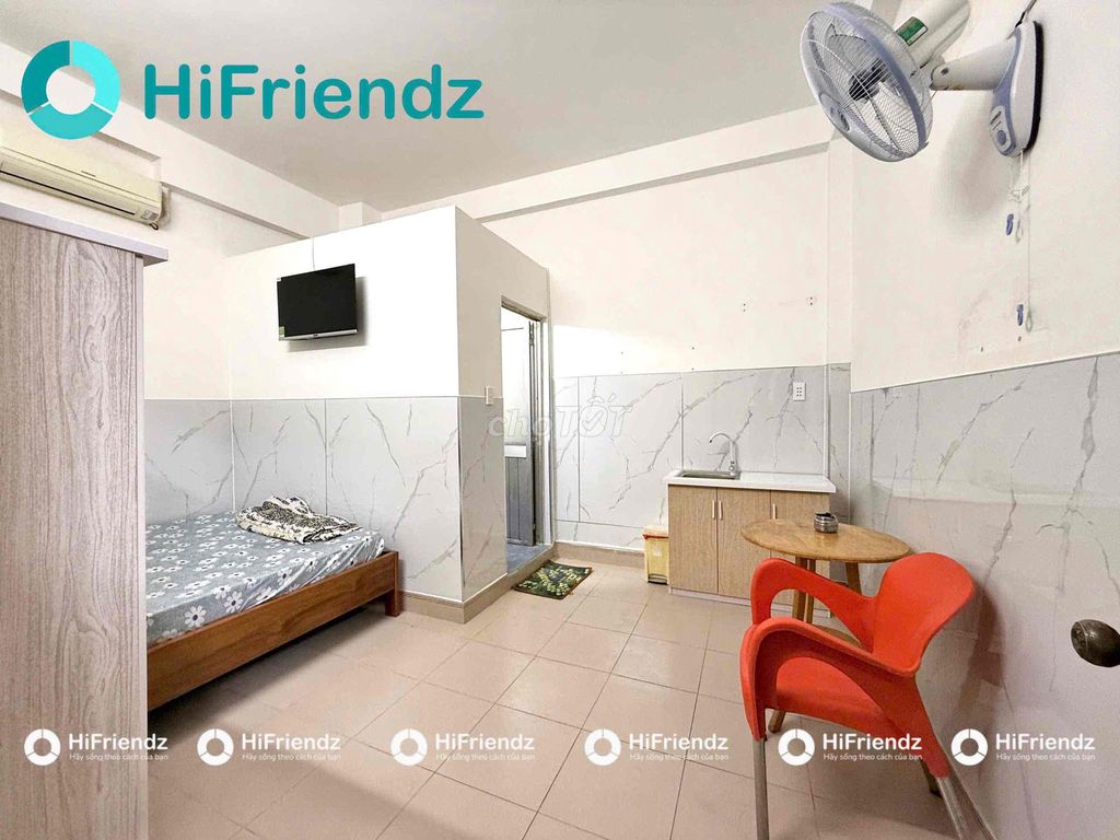 Аренда · 1 комн. · 25 м² · Quận Bình Tân, ул. Đường Tên Lửa