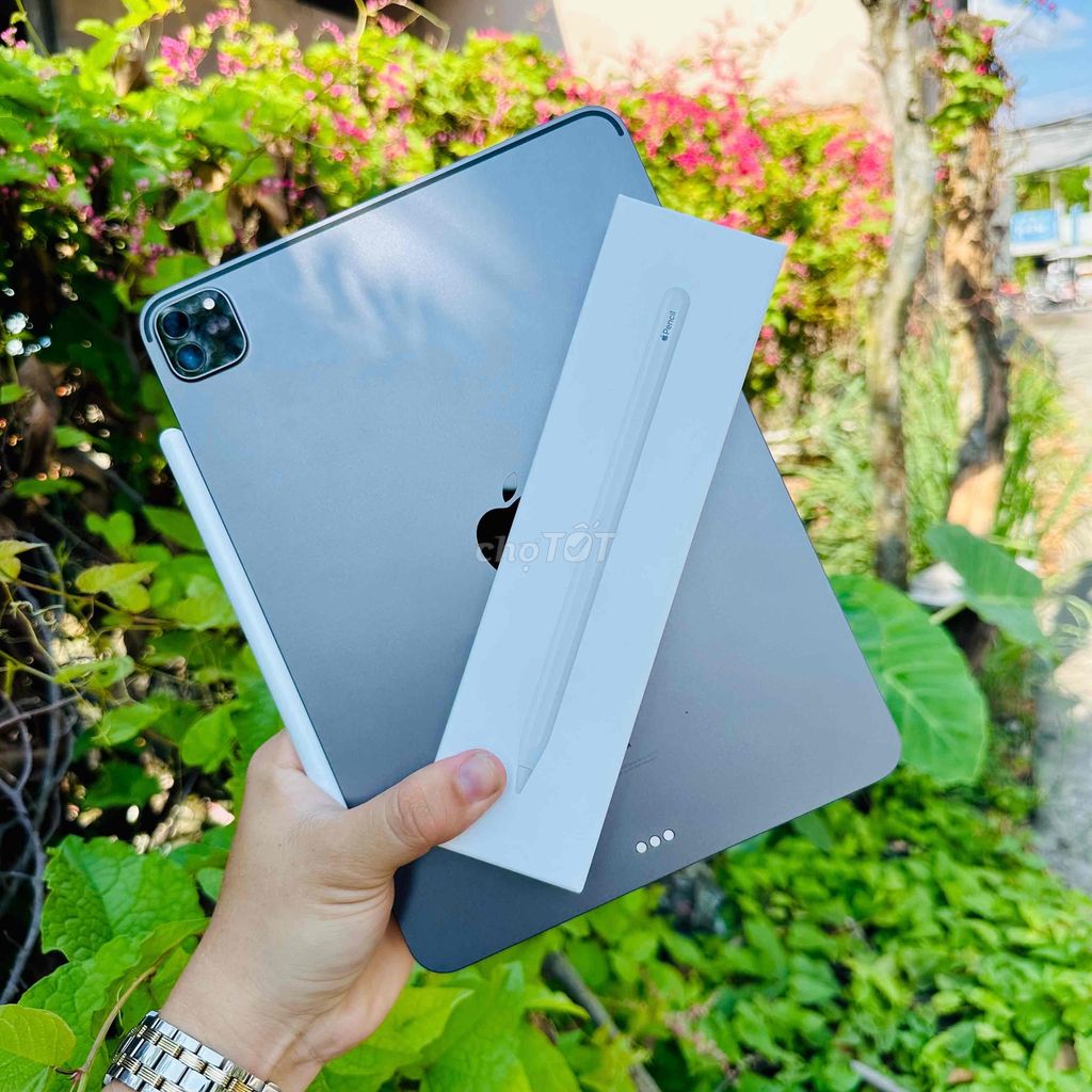 🍎IPAD PRO M1 GRAY 128GB WIFI 11INCH ĐẸP KENG P96%