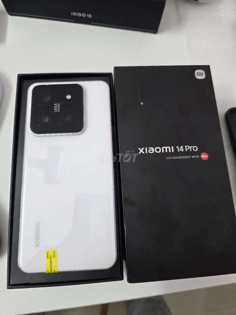Xiaomi 14 Pro 512GB Trắng. Mua bán Điện thoại tại Thành phố Thủ Đức Tp Hồ Chí Minh được đăng bởi Hải Nam Store hình 1