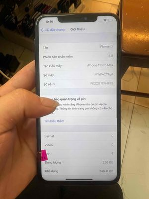 11prm zin thay màn lk 256gb quoc tế. Mua bán Điện thoại tại Thị xã Từ Sơn Bắc Ninh được đăng bởi Hữu Tiến Mobile