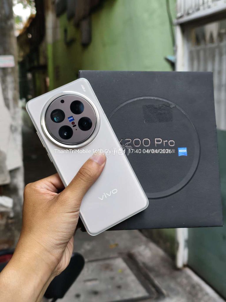 Vivo X200 Pro Titan 16/512 fullbox nội địa. Mua bán Điện thoại tại Quận Gò Vấp Tp Hồ Chí Minh được đăng bởi Thanh Tri hình 1