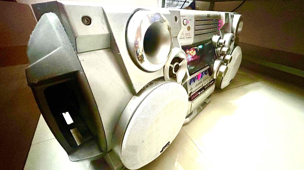 Thanh lý Dàn âm thanh JVC MX-G75V Bạc Nhật Bản cũ. Mua bán Tivi, Âm thanh tại Thành phố Nha Trang Khánh Hòa được đăng bởi TOP OF TOP hình 1